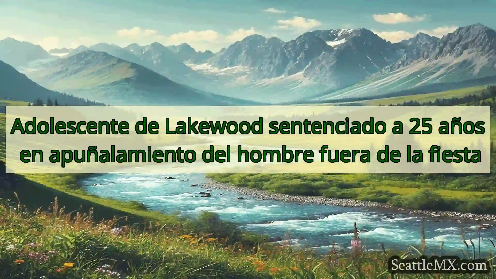 noticias de seattle Adolescente de Lakewood