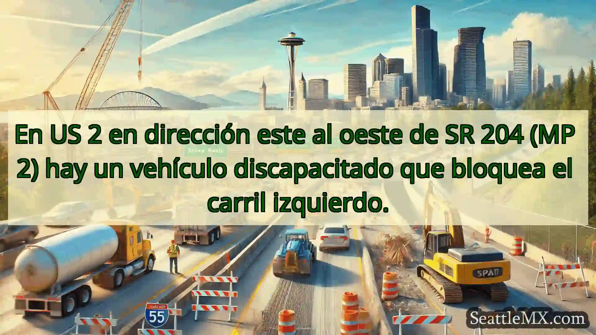 Noticias de transporte de Seattle En US 2 en dirección este al oeste