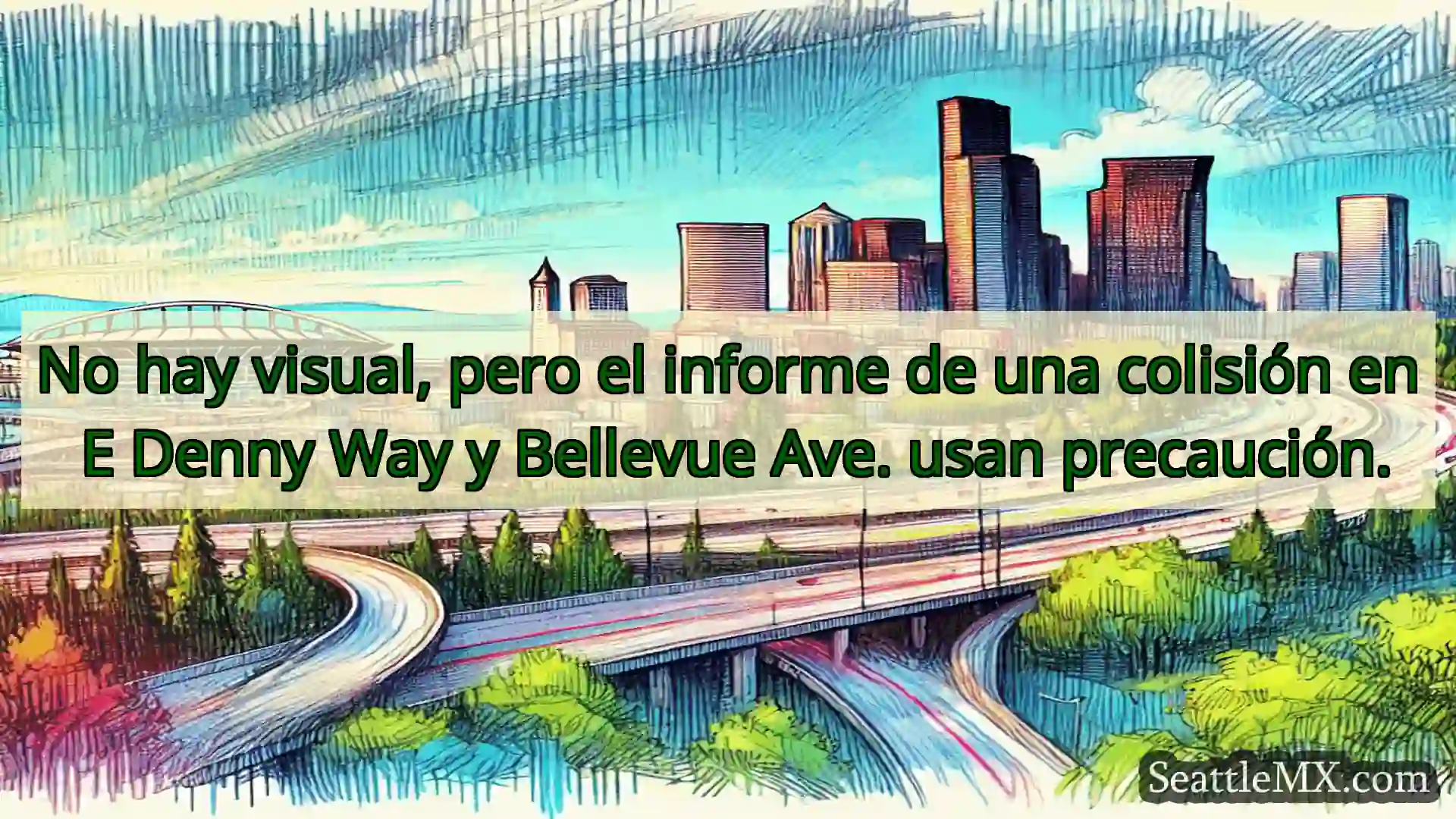 Noticias de transporte de Seattle No hay visual, pero el informe de