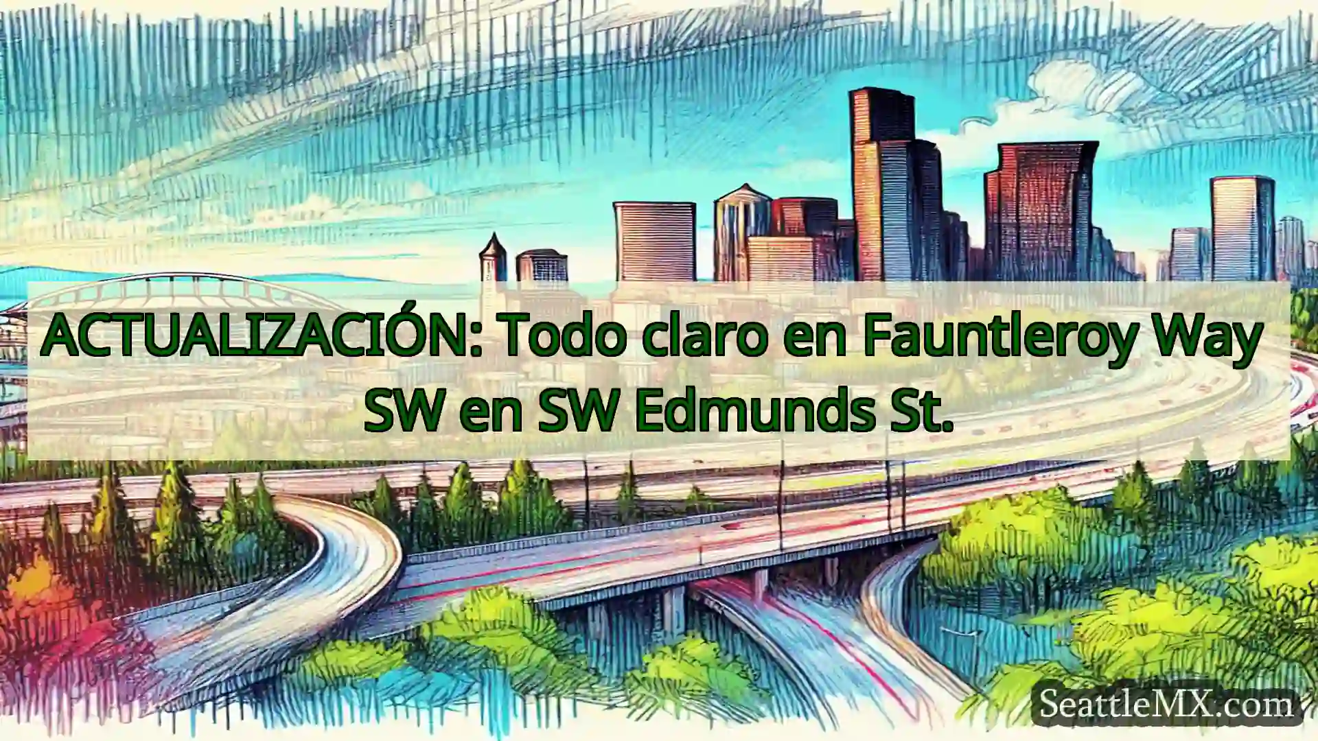 Noticias de transporte de Seattle ACTUALIZACIÓN: Todo claro en