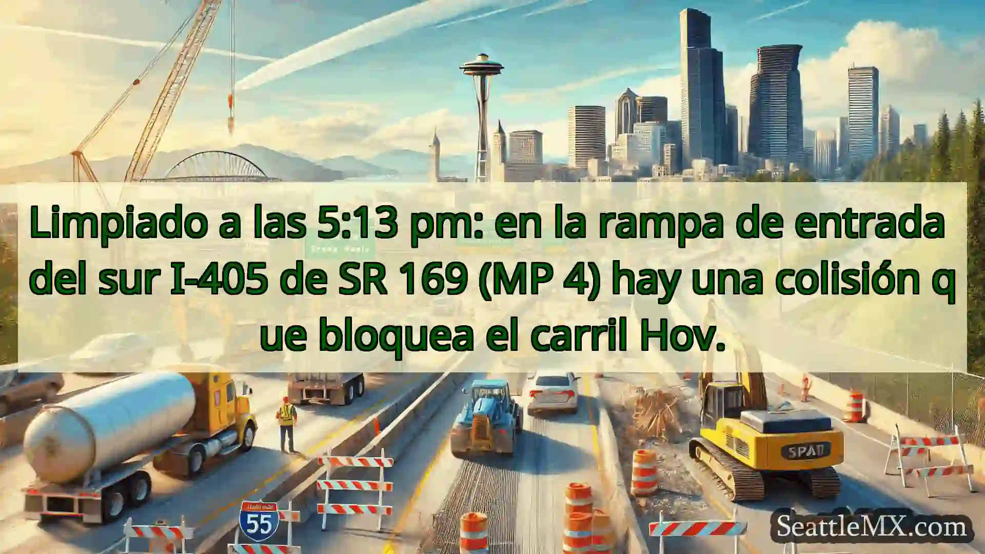 Noticias de transporte de Seattle Limpiado a las 5:13 pm: en la