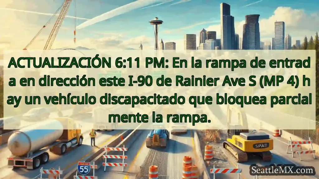 Noticias de transporte de Seattle ACTUALIZACIÓN 6:11 PM: En la rampa