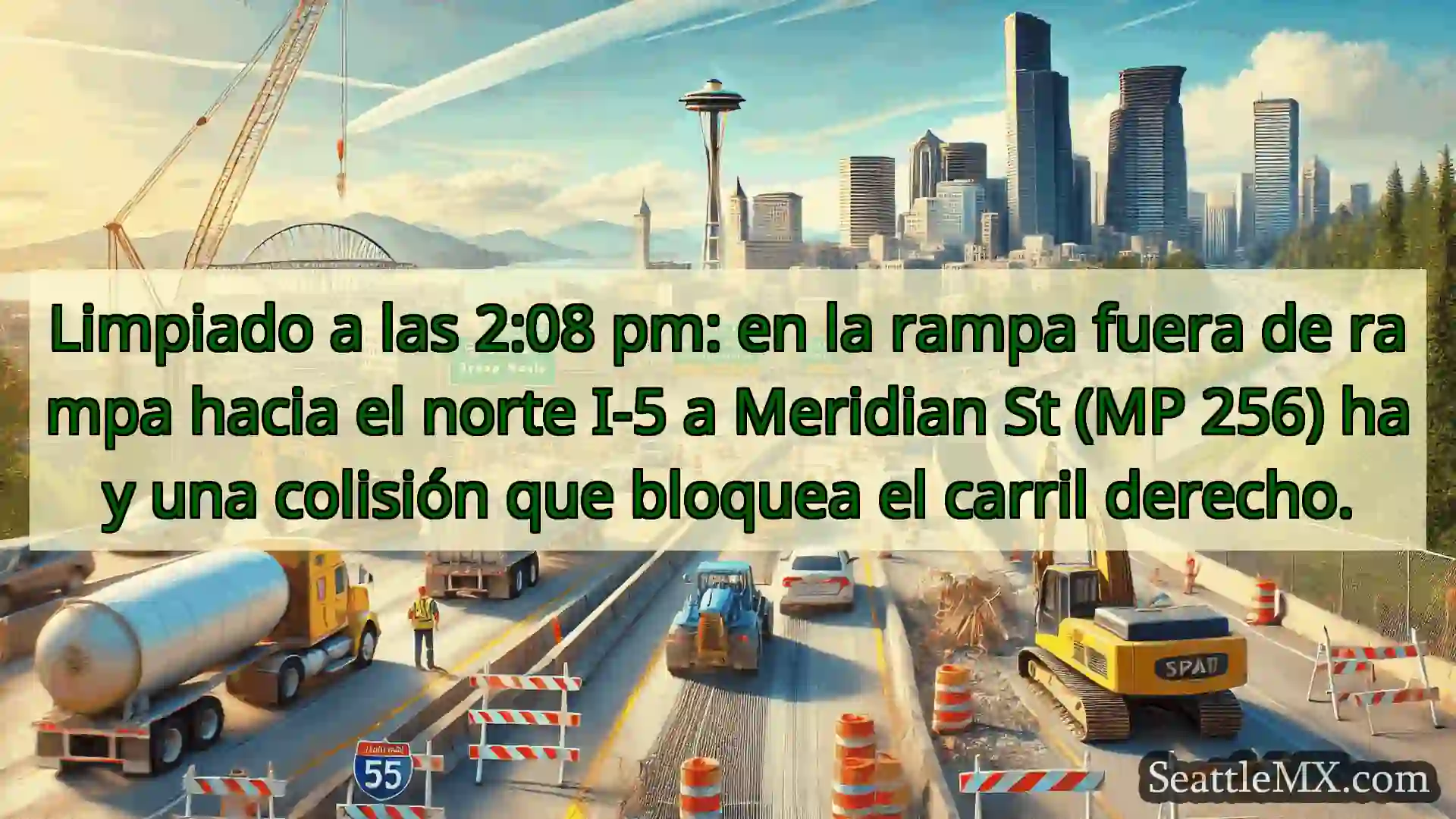 Noticias de transporte de Seattle Limpiado a las 2:08 pm: en la