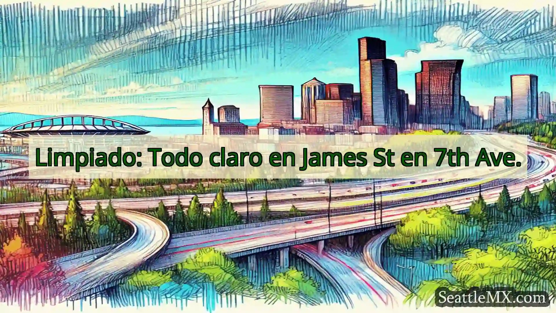 Noticias de transporte de Seattle Limpiado: Todo claro en James St