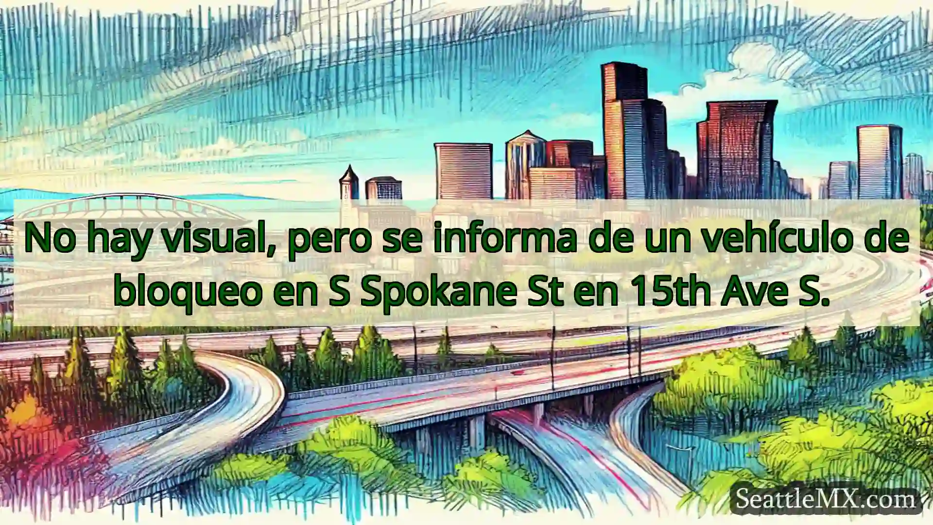 Noticias de transporte de Seattle No hay visual, pero se informa de