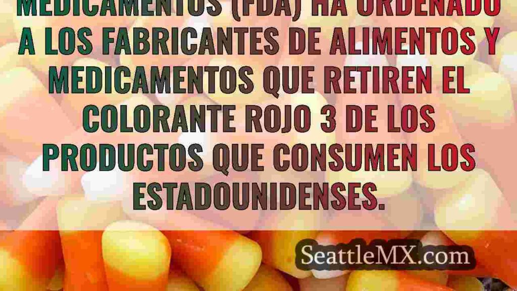 ¿Qué productos contienen colorante Rojo