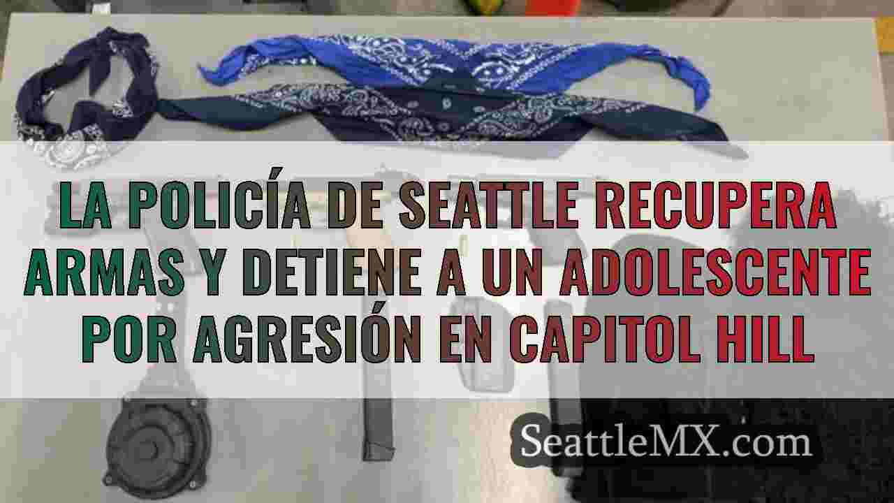 La policía de Seattle recupera armas y