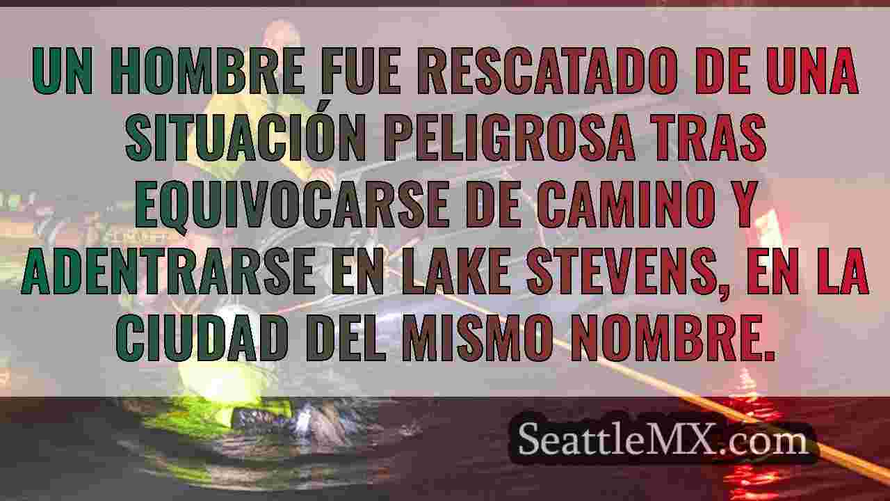 Conductor termina en el agua después de