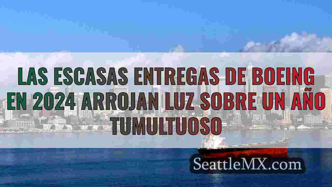 Las escasas entregas de Boeing en 2024