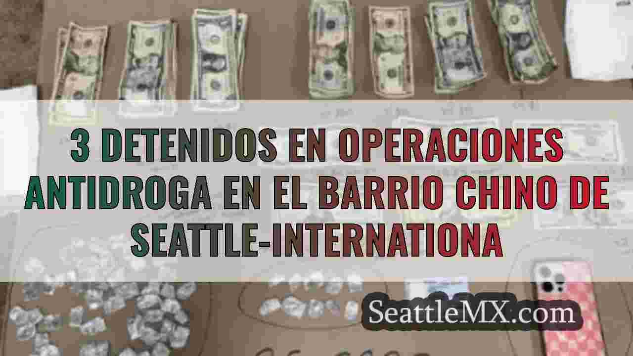 3 detenidos en operaciones antidroga en