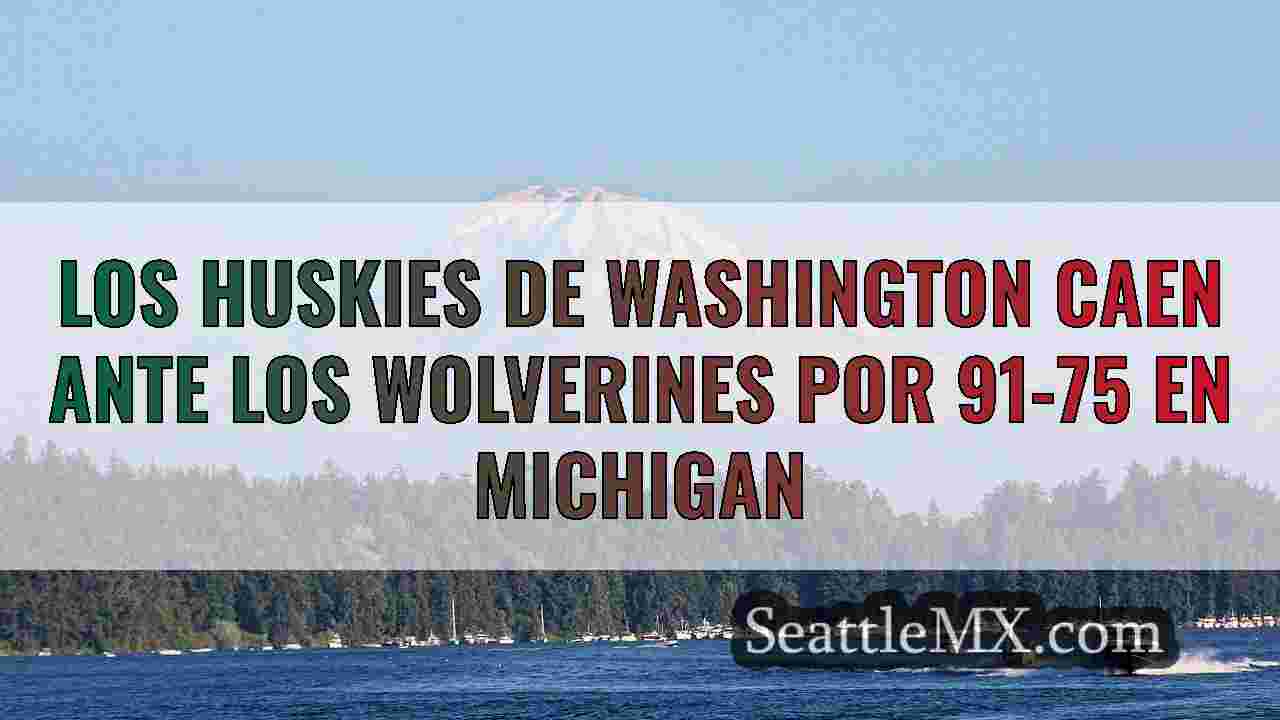 Los Huskies de Washington caen ante los