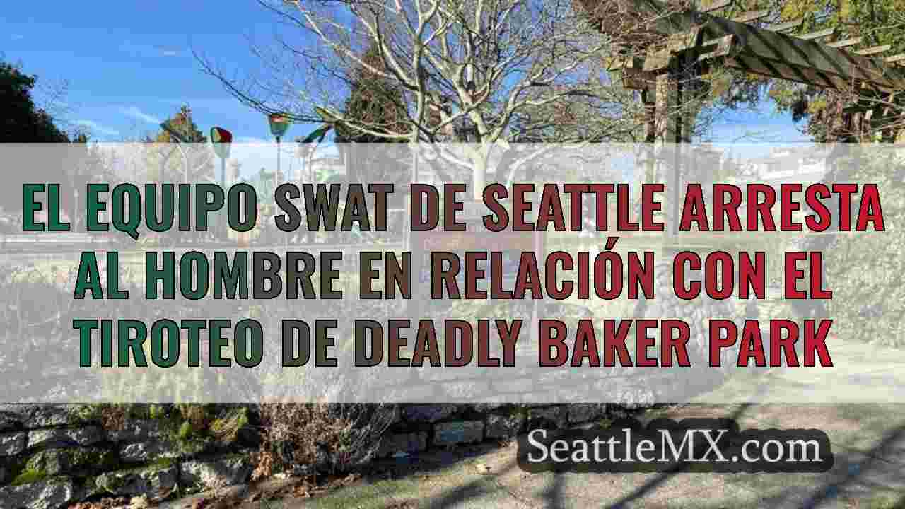 El equipo SWAT de Seattle arresta al