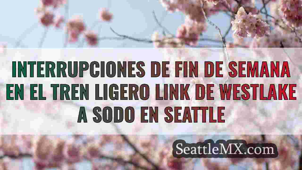 Interrupciones de fin de semana en el