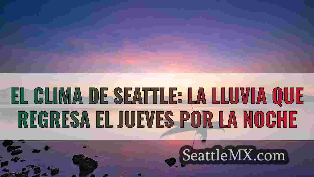 El clima de Seattle: la lluvia que