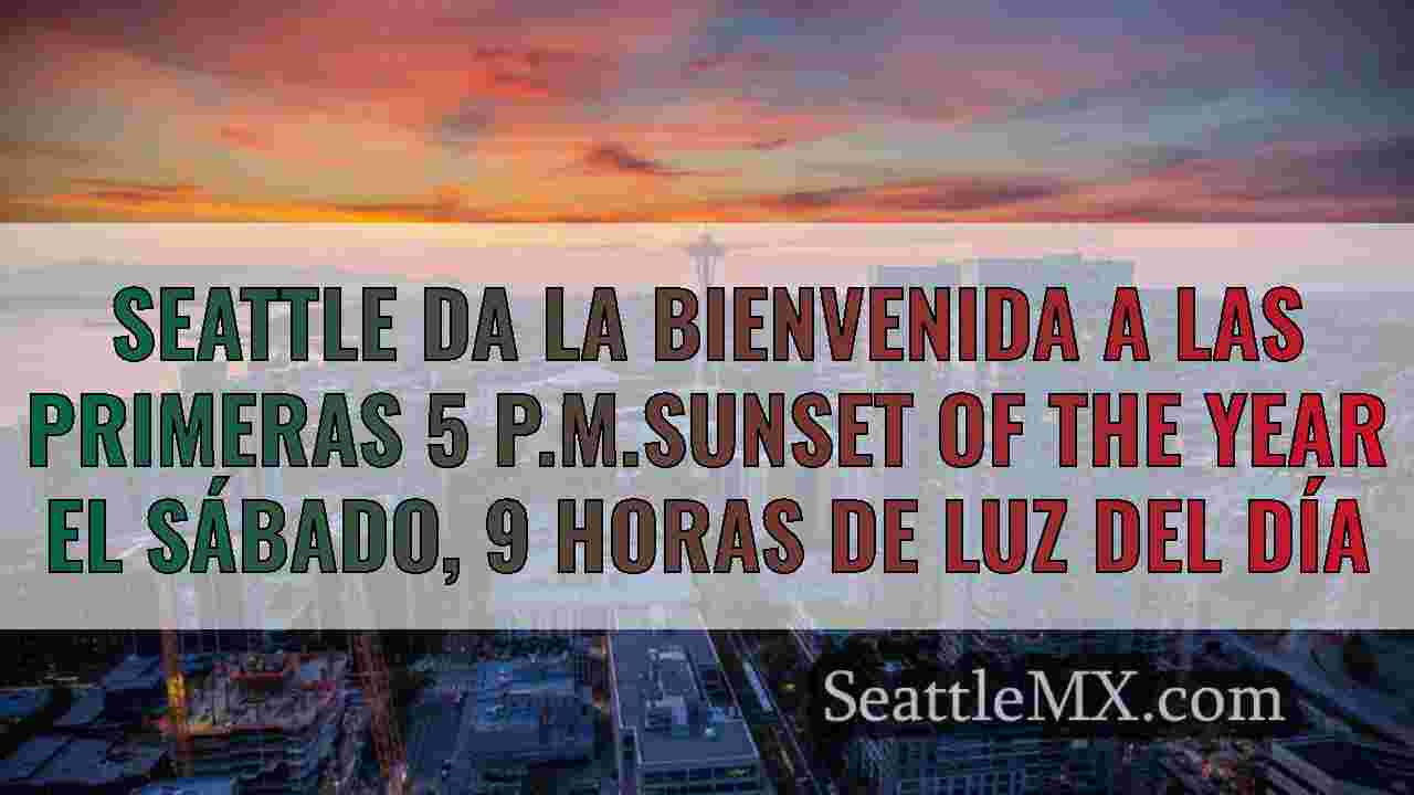 Seattle da la bienvenida a las primeras
