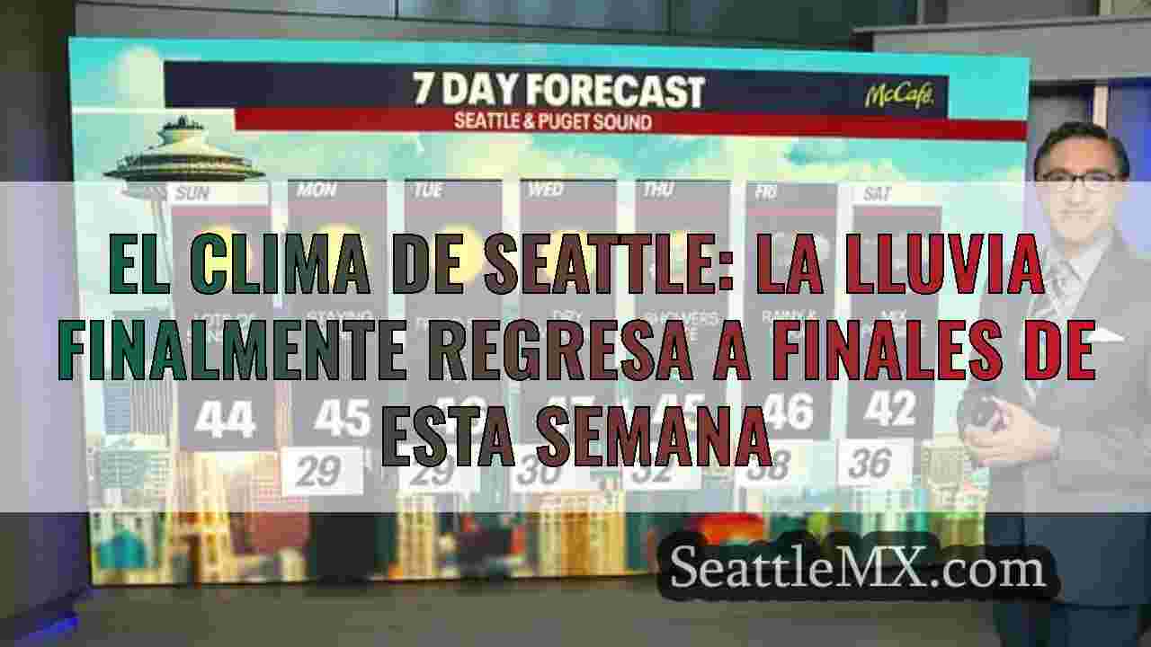 El clima de Seattle: la lluvia