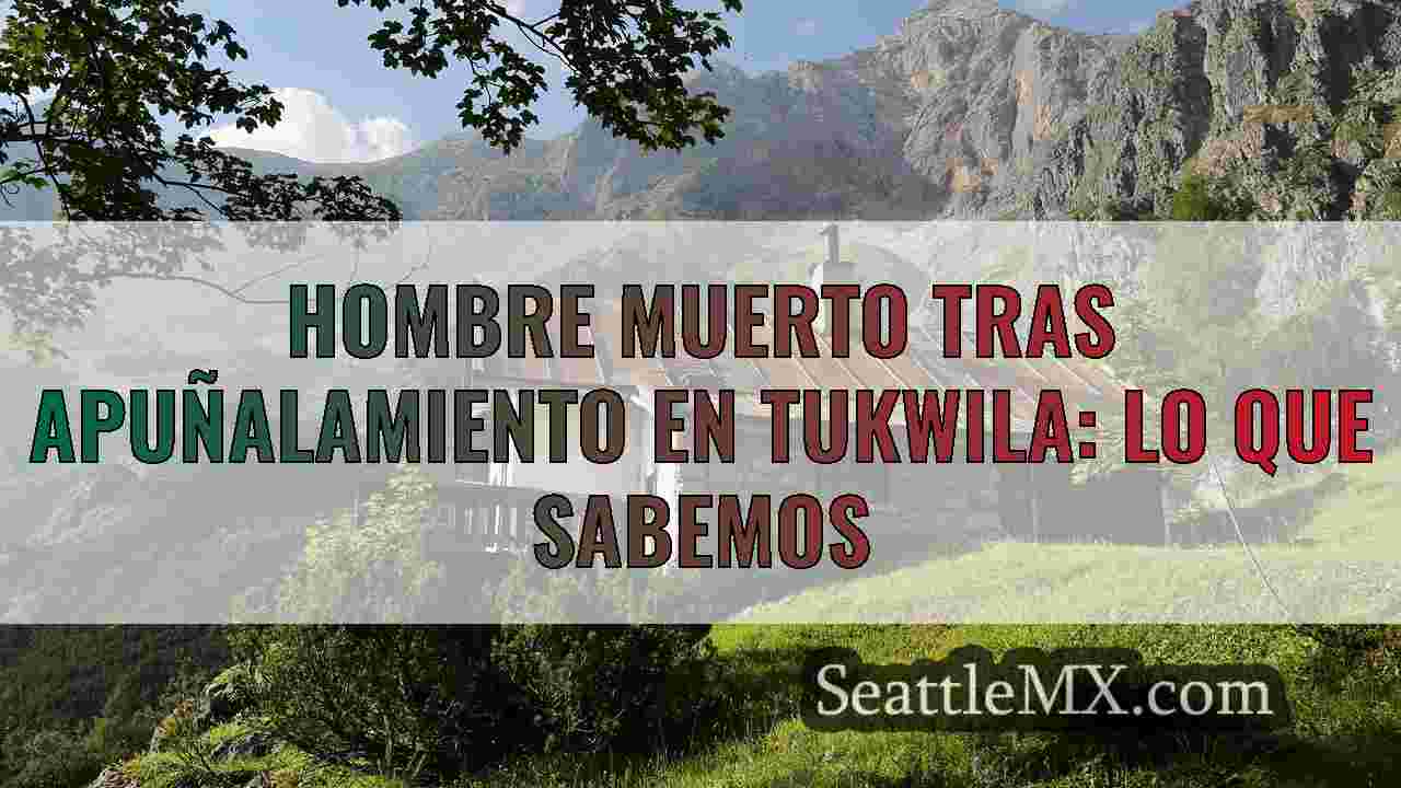 Hombre muerto tras apuñalamiento en