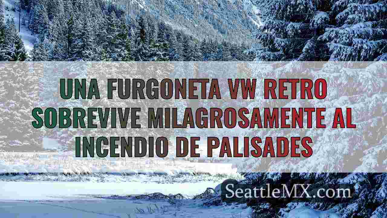 Una furgoneta VW sobrevive al mortífero
