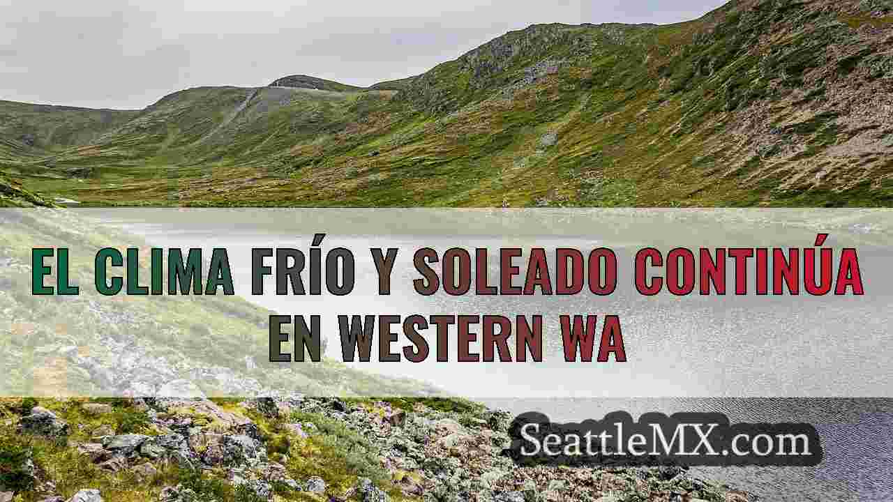 El clima frío y soleado continúa en