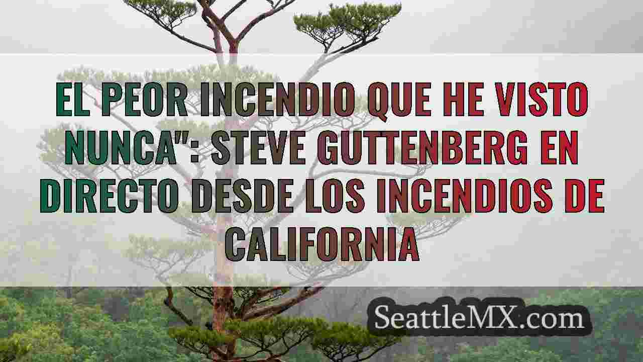 El actor Steve Guttenberg ayudó a los