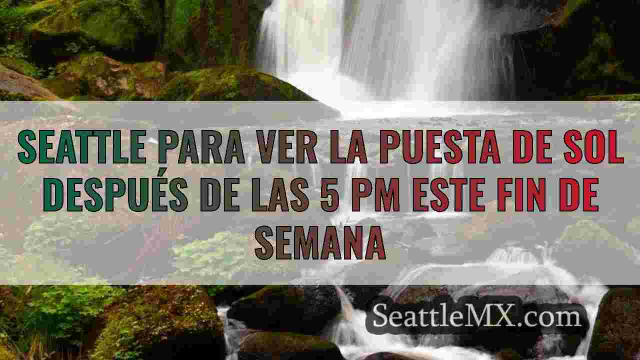 Seattle para ver la puesta de sol