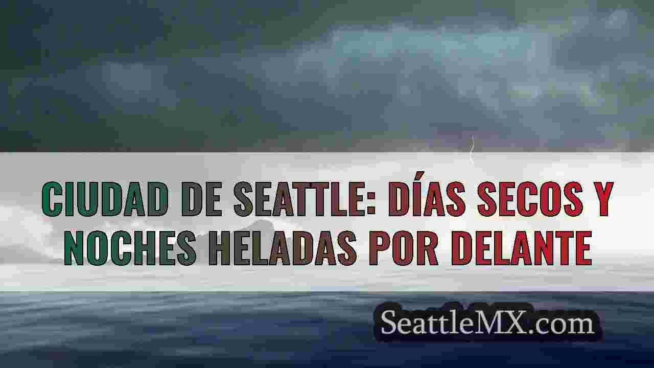 Ciudad de Seattle: días secos y noches