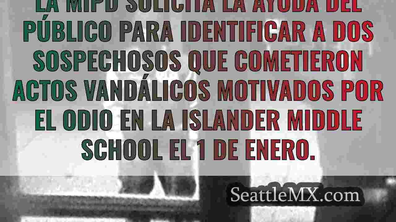 2 sospechosos buscados en Mercer Island