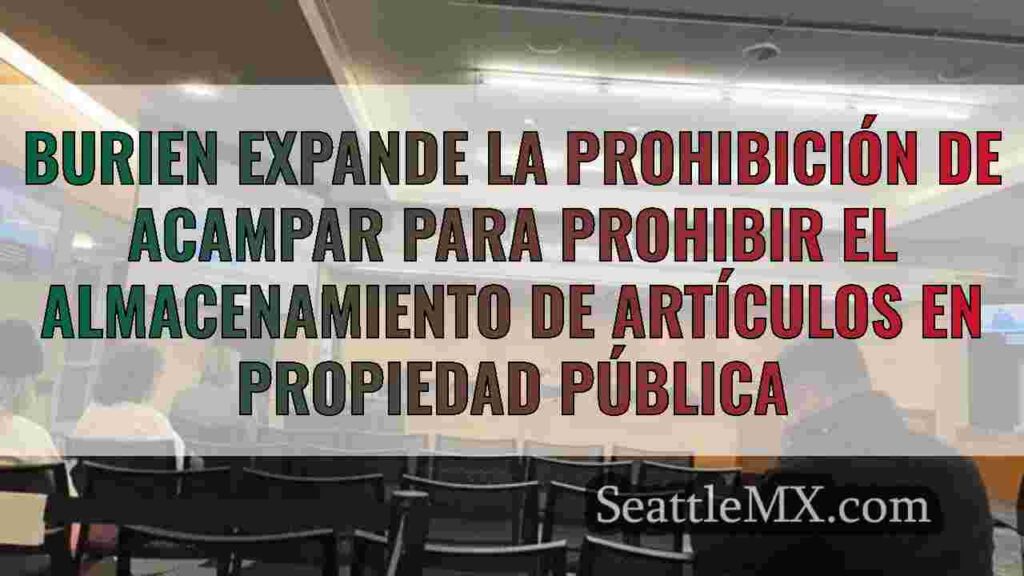 Burien expande la prohibición de