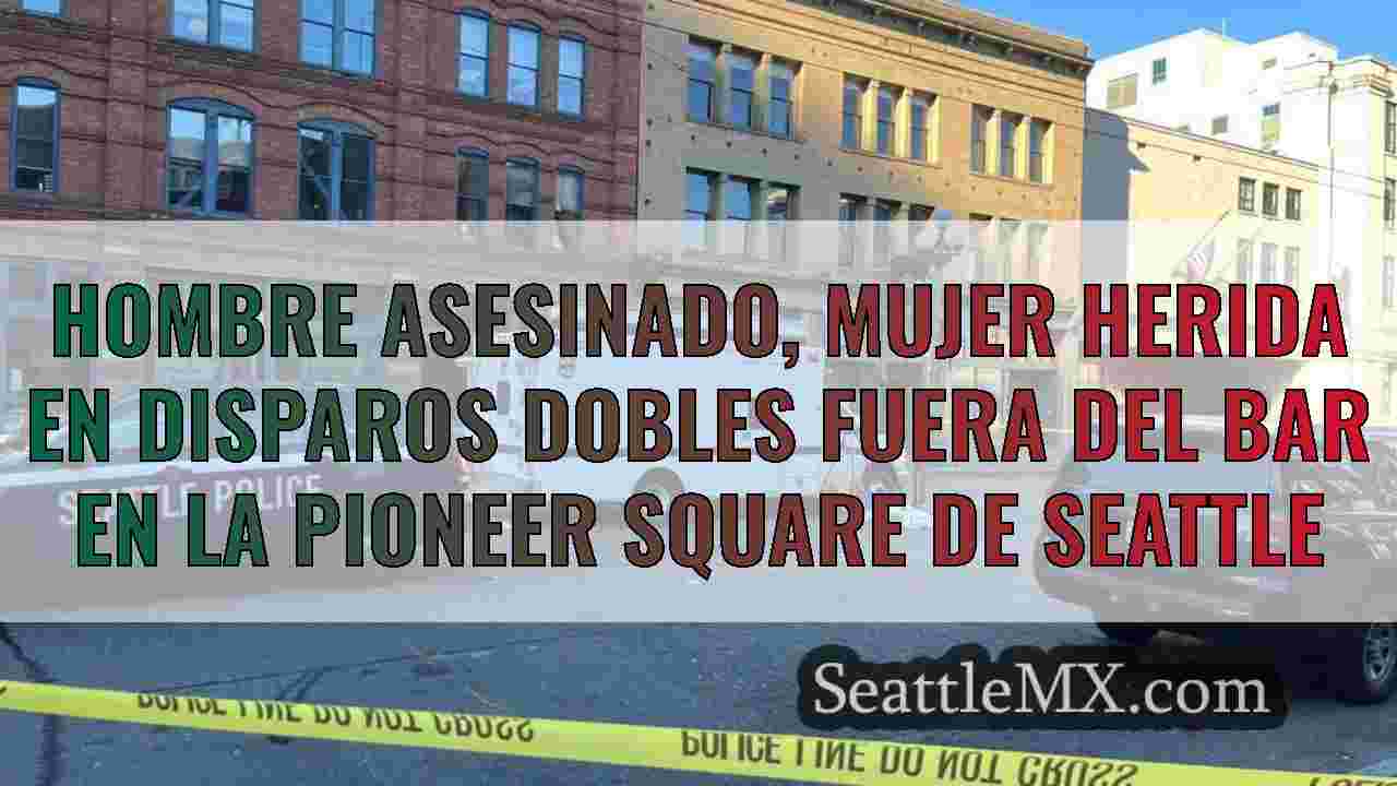 Hombre asesinado, mujer herida en