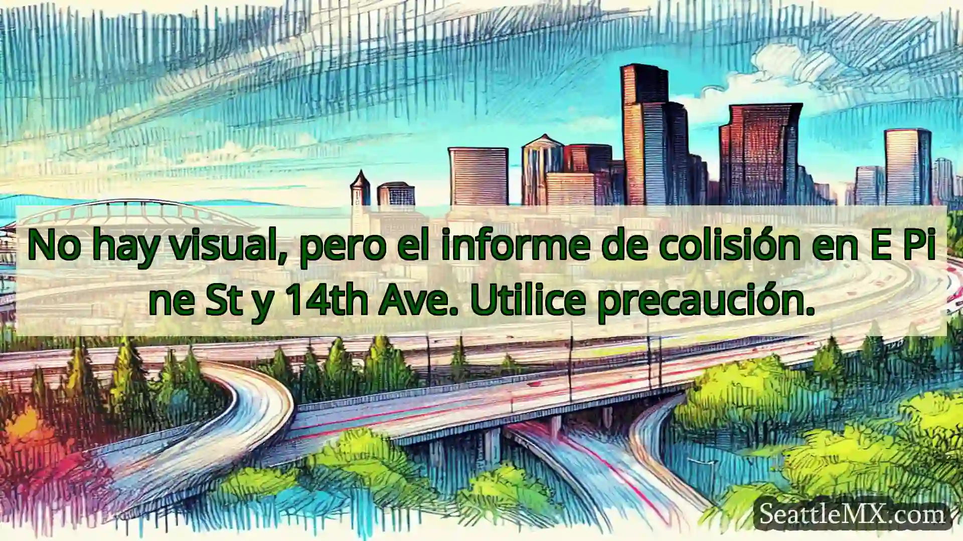 Noticias de transporte de Seattle No hay visual, pero el informe de