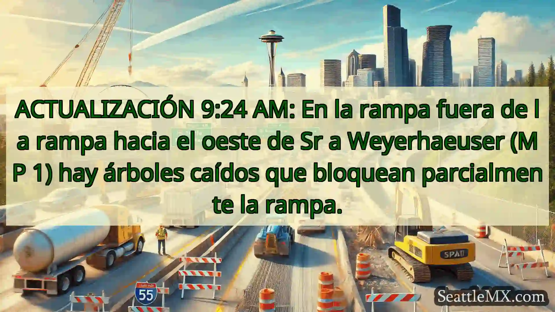 Noticias de transporte de Seattle ACTUALIZACIÓN 9:24 AM: En la rampa