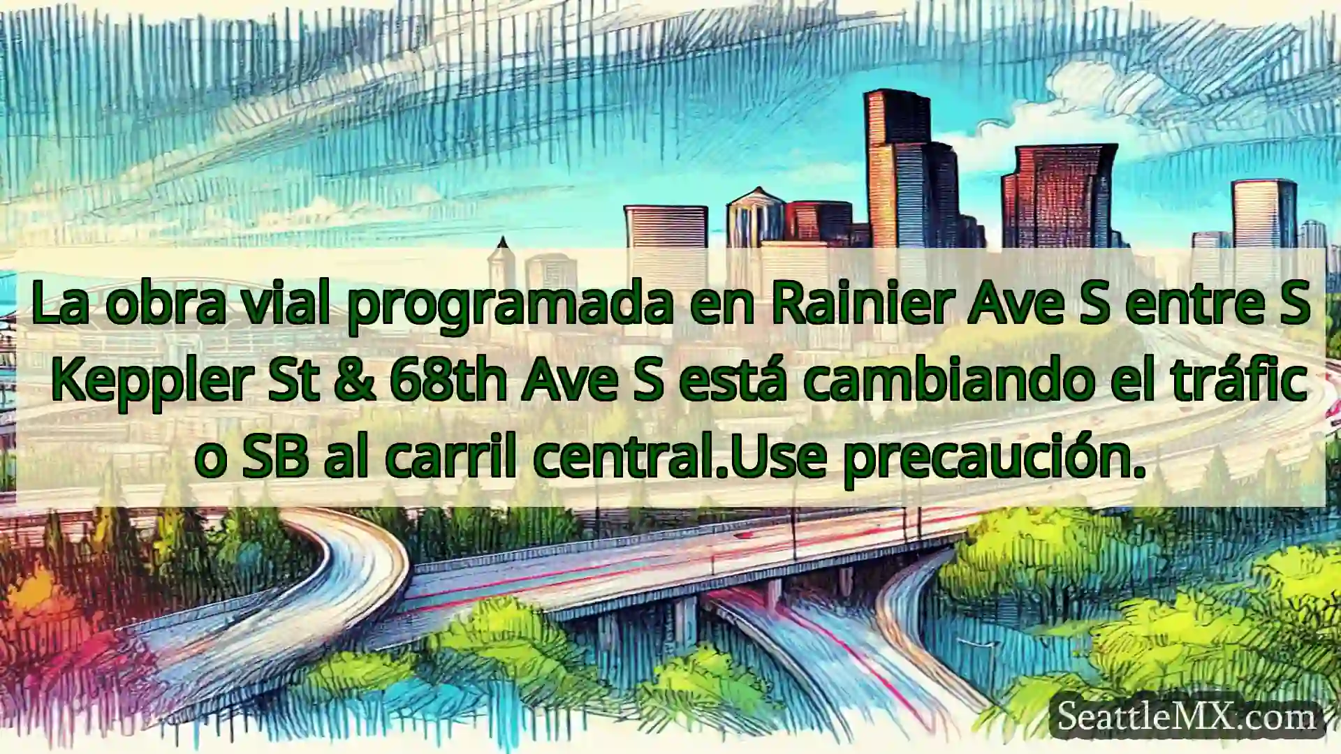 Noticias de transporte de Seattle La obra vial programada en Rainier