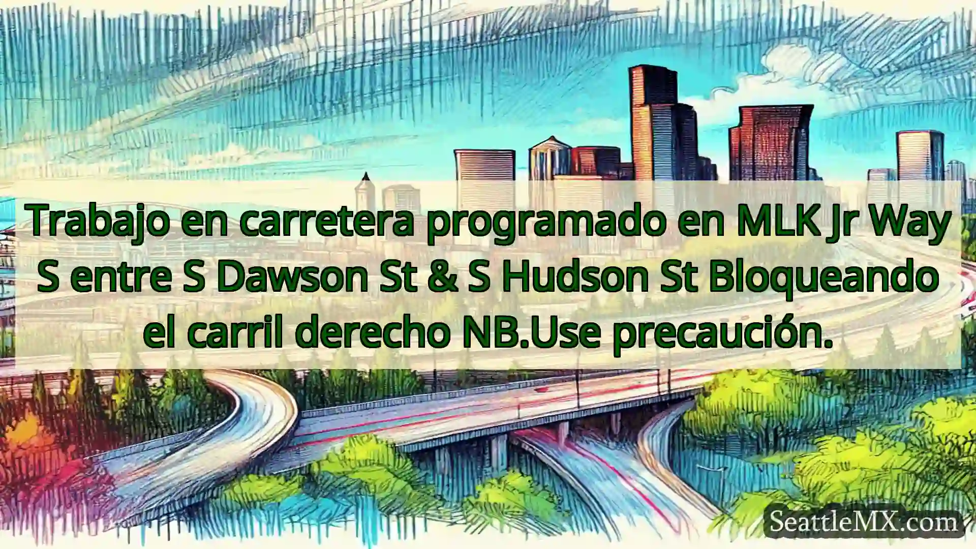 Noticias de transporte de Seattle Trabajo en carretera programado en