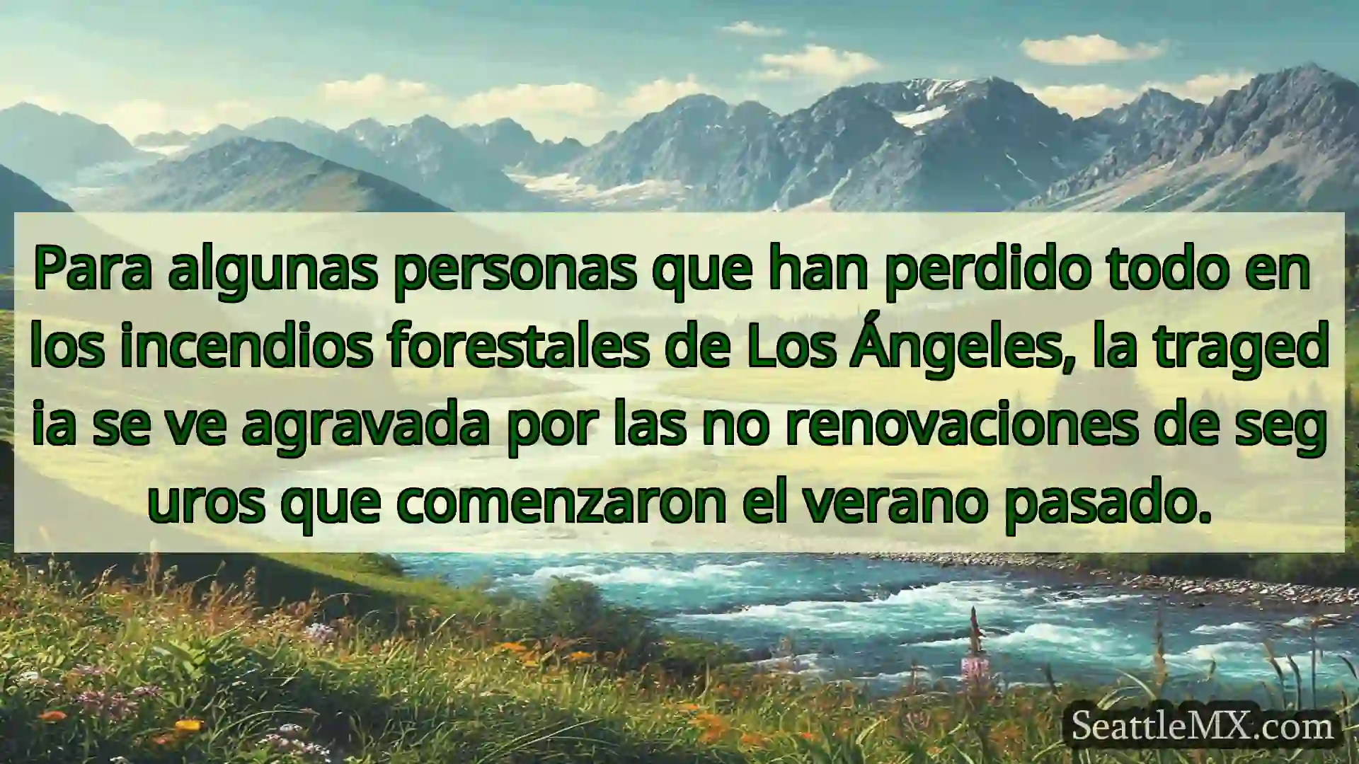 noticias de seattle Para algunas personas que han