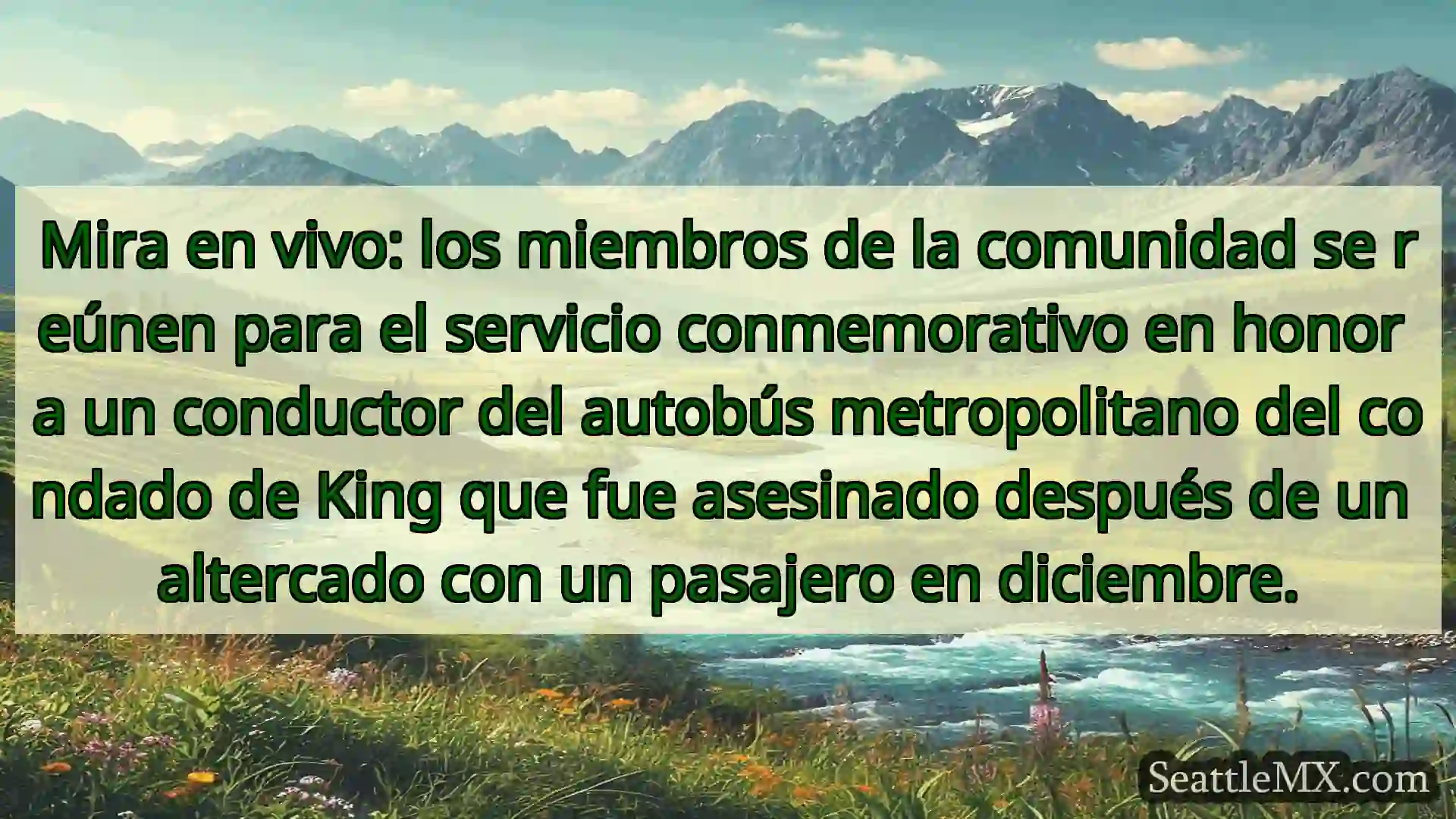 noticias de seattle Mira en vivo: los miembros de la