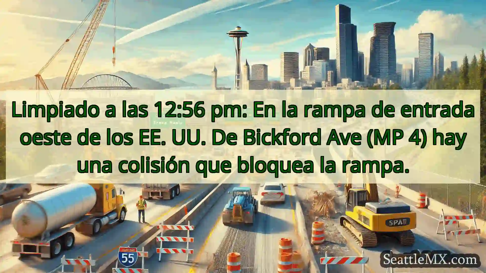Noticias de transporte de Seattle Limpiado a las 12:56 pm: En la