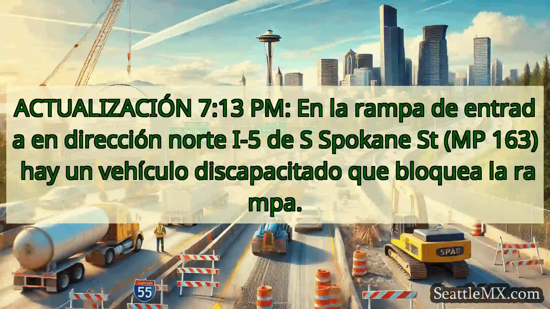 Noticias de transporte de Seattle ACTUALIZACIÓN 7:13 PM: En la rampa