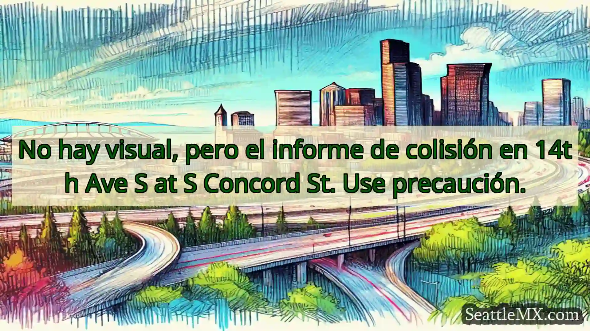 Noticias de transporte de Seattle No hay visual, pero el informe de