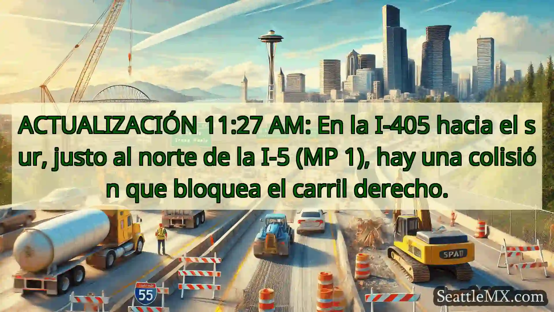 Noticias de transporte de Seattle ACTUALIZACIÓN 11:27 AM: En la
