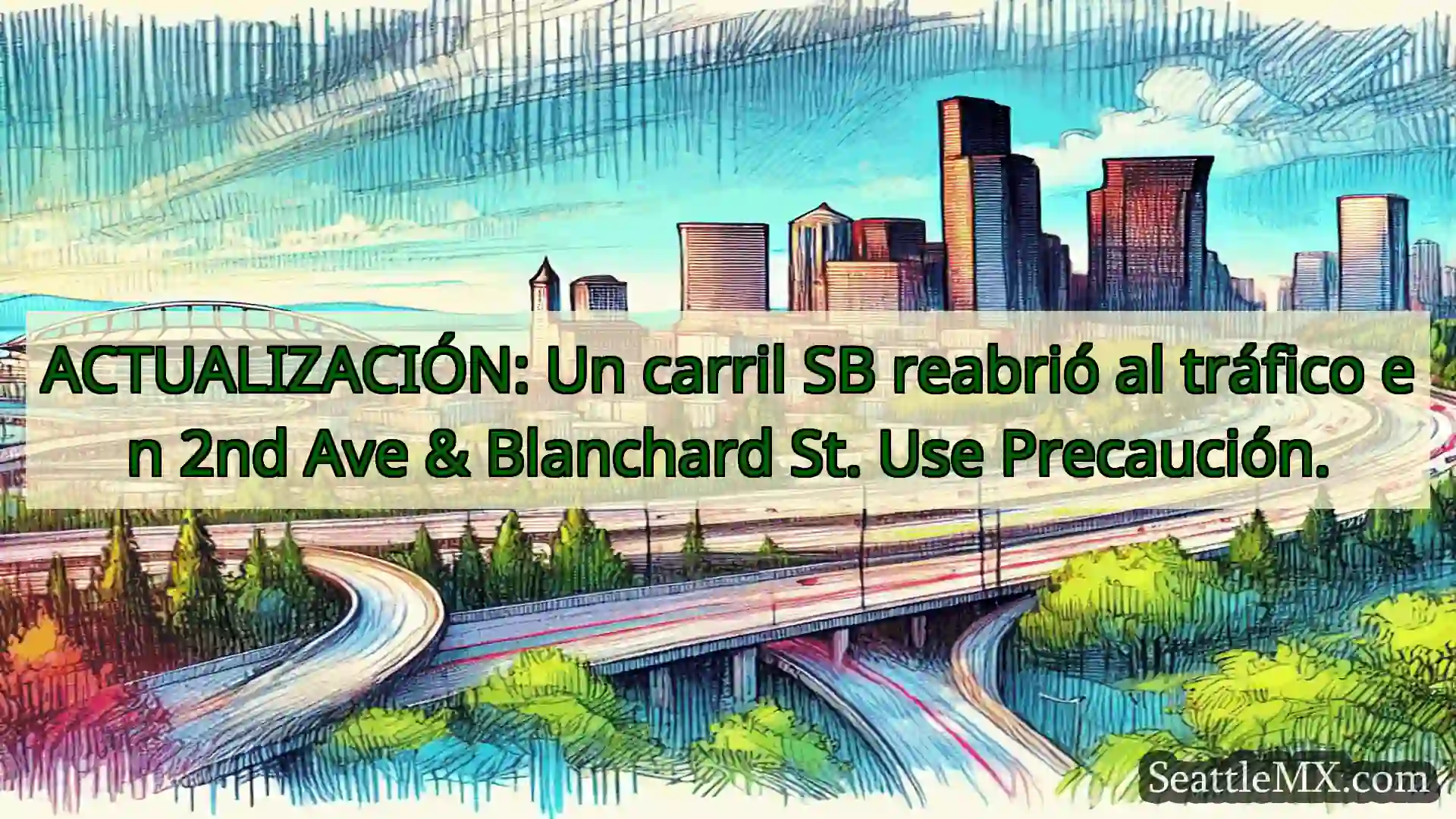 Noticias de transporte de Seattle ACTUALIZACIÓN: Un carril SB