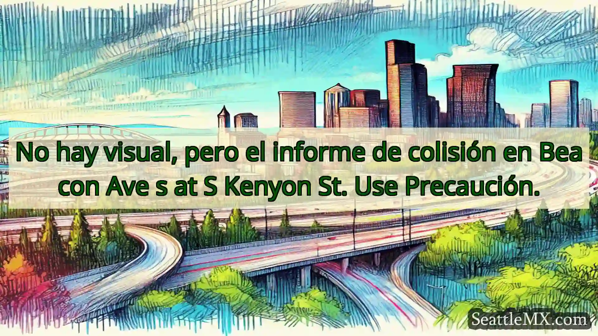 Noticias de transporte de Seattle No hay visual, pero el informe de