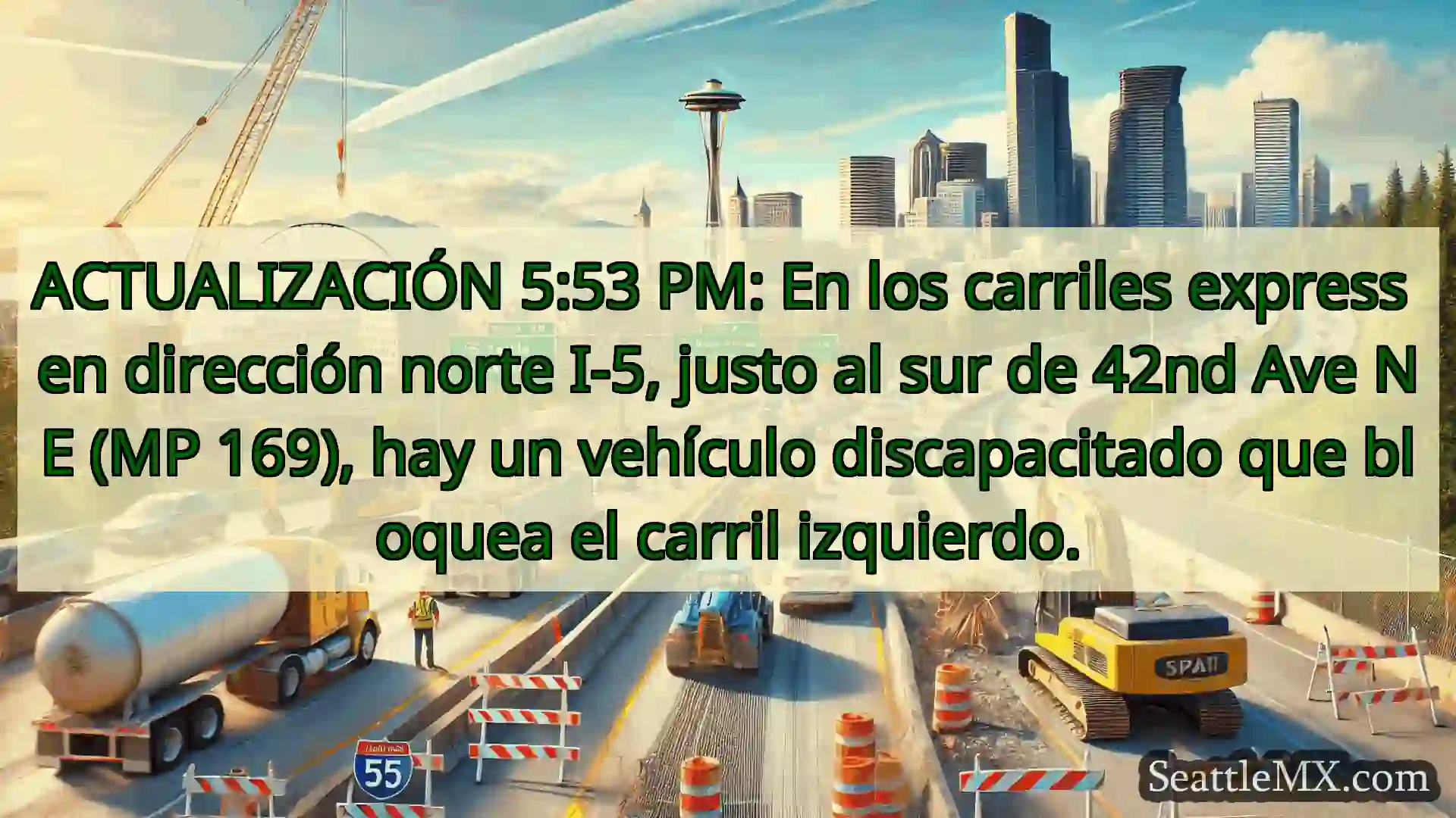 Noticias de transporte de Seattle ACTUALIZACIÓN 5:53 PM: En los
