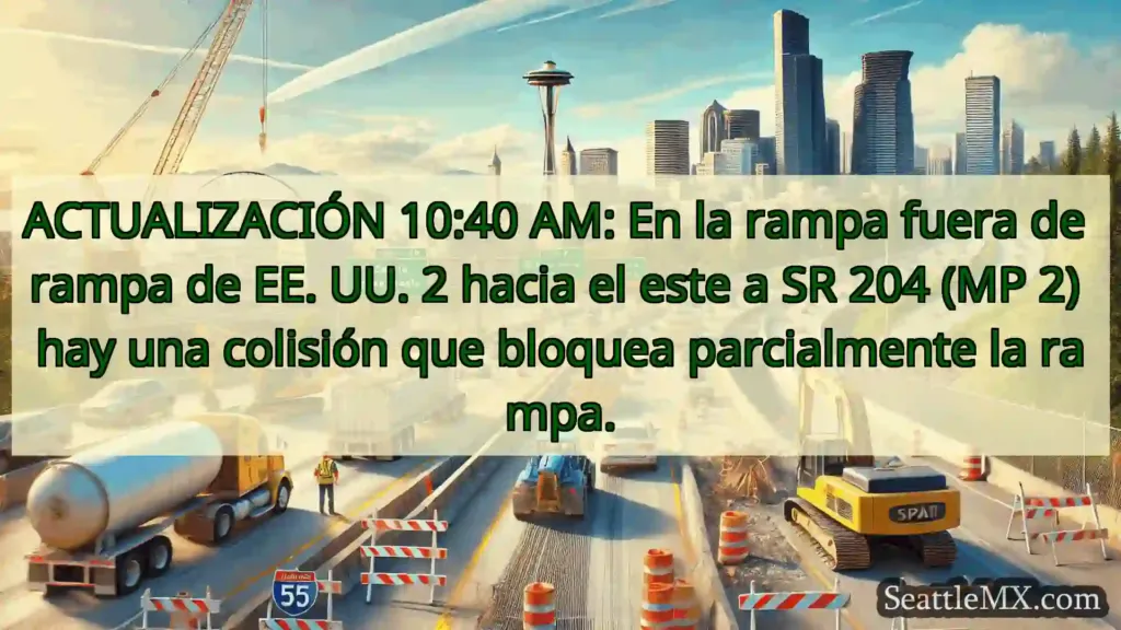 Noticias de transporte de Seattle ACTUALIZACIÓN 10:40 AM: En la