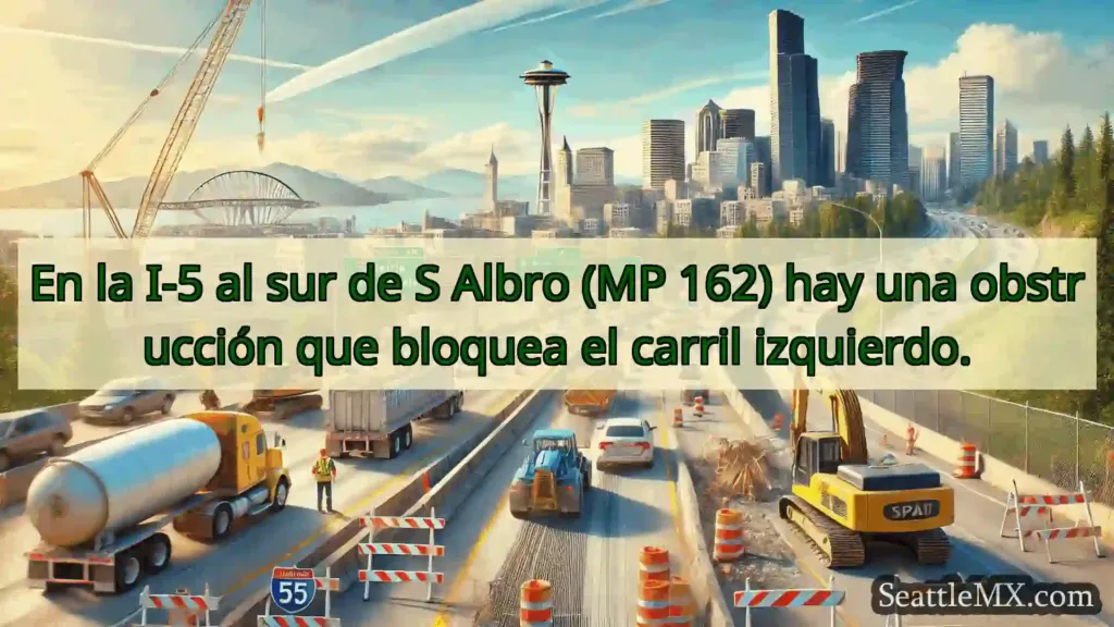 Noticias de transporte de Seattle En la I-5 al sur de S Albro (MP