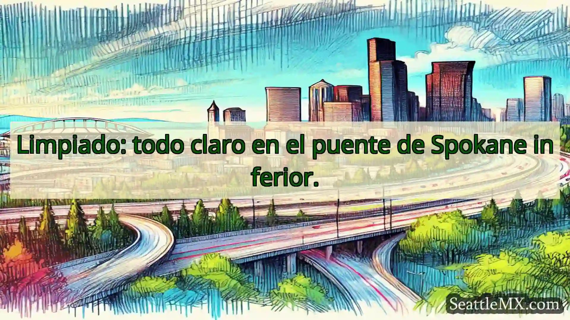 Noticias de transporte de Seattle Limpiado: todo claro en el puente