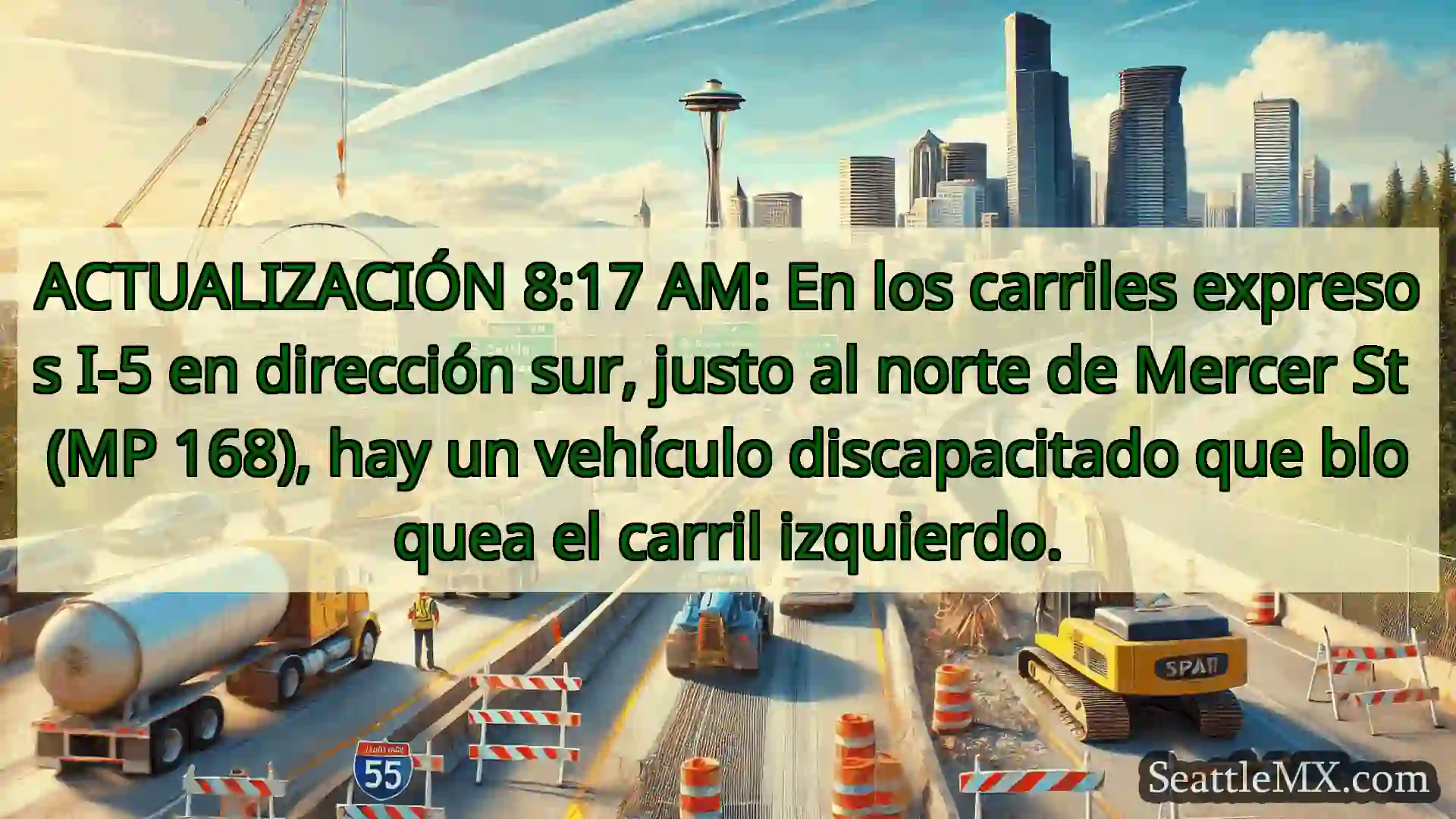 Noticias de transporte de Seattle ACTUALIZACIÓN 8:17 AM: En los