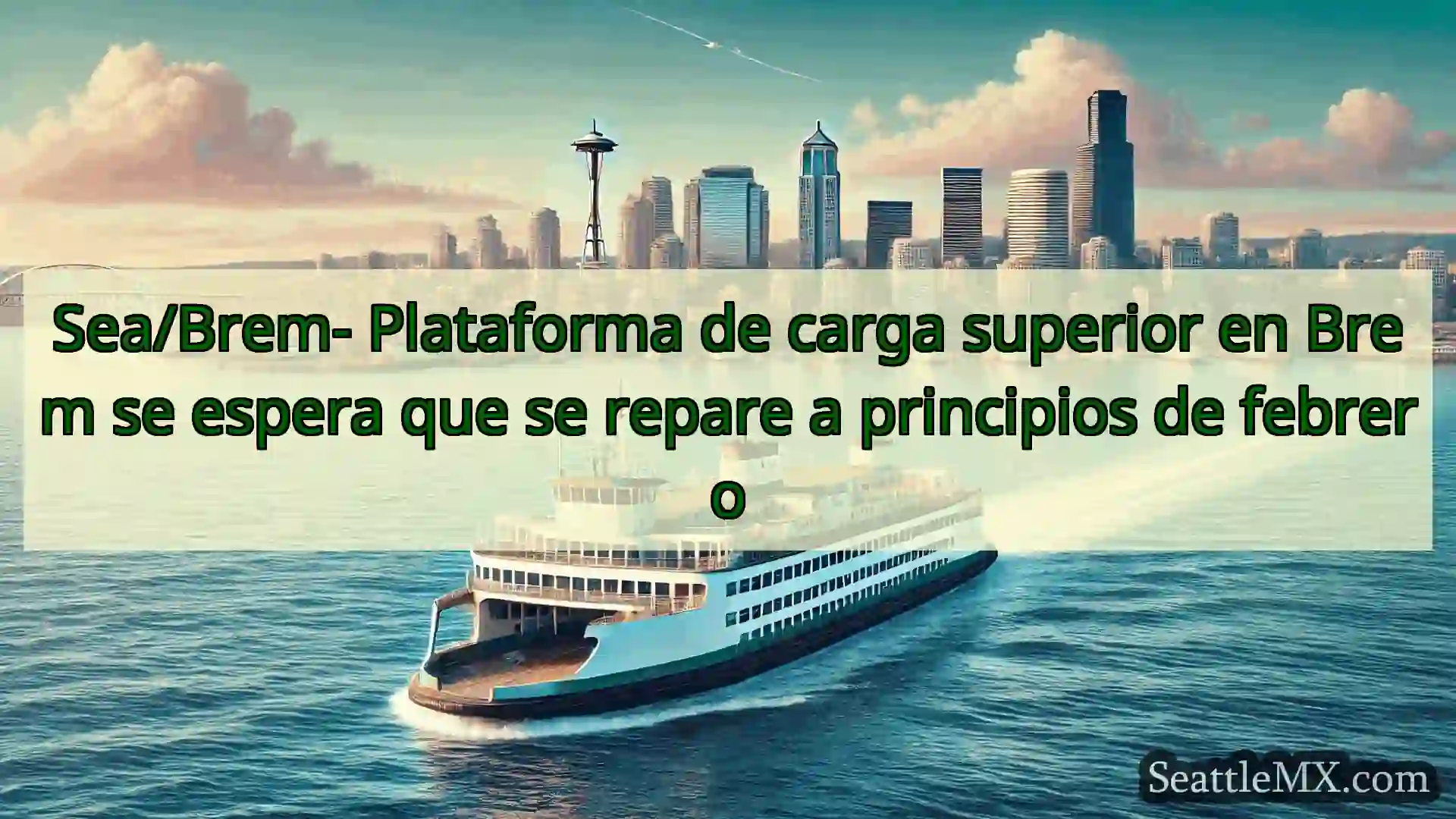 noticias del ferry de seattle Sea/Brem- Plataforma de carga
