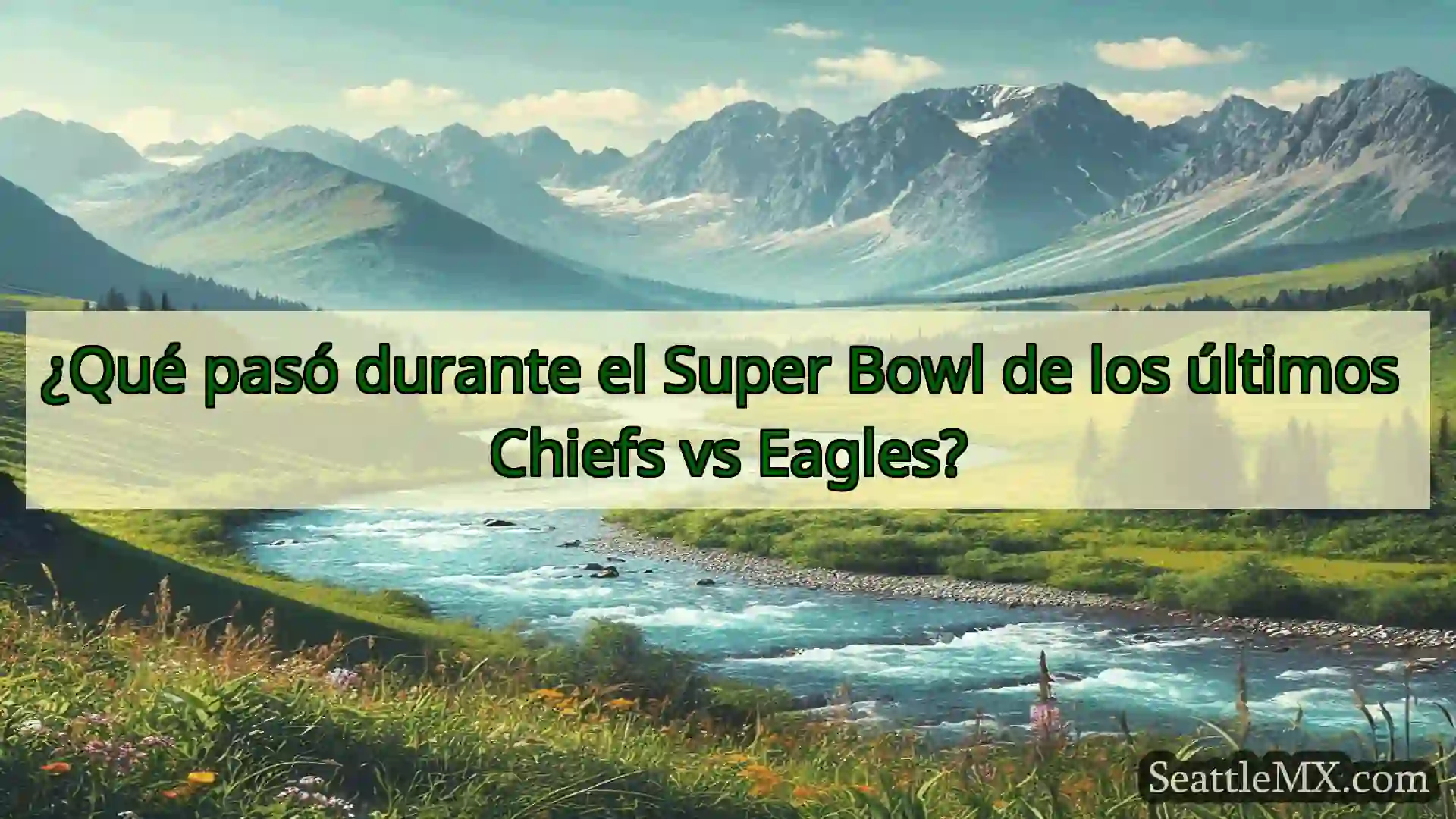 noticias de seattle ¿Qué pasó durante el Super Bowl de