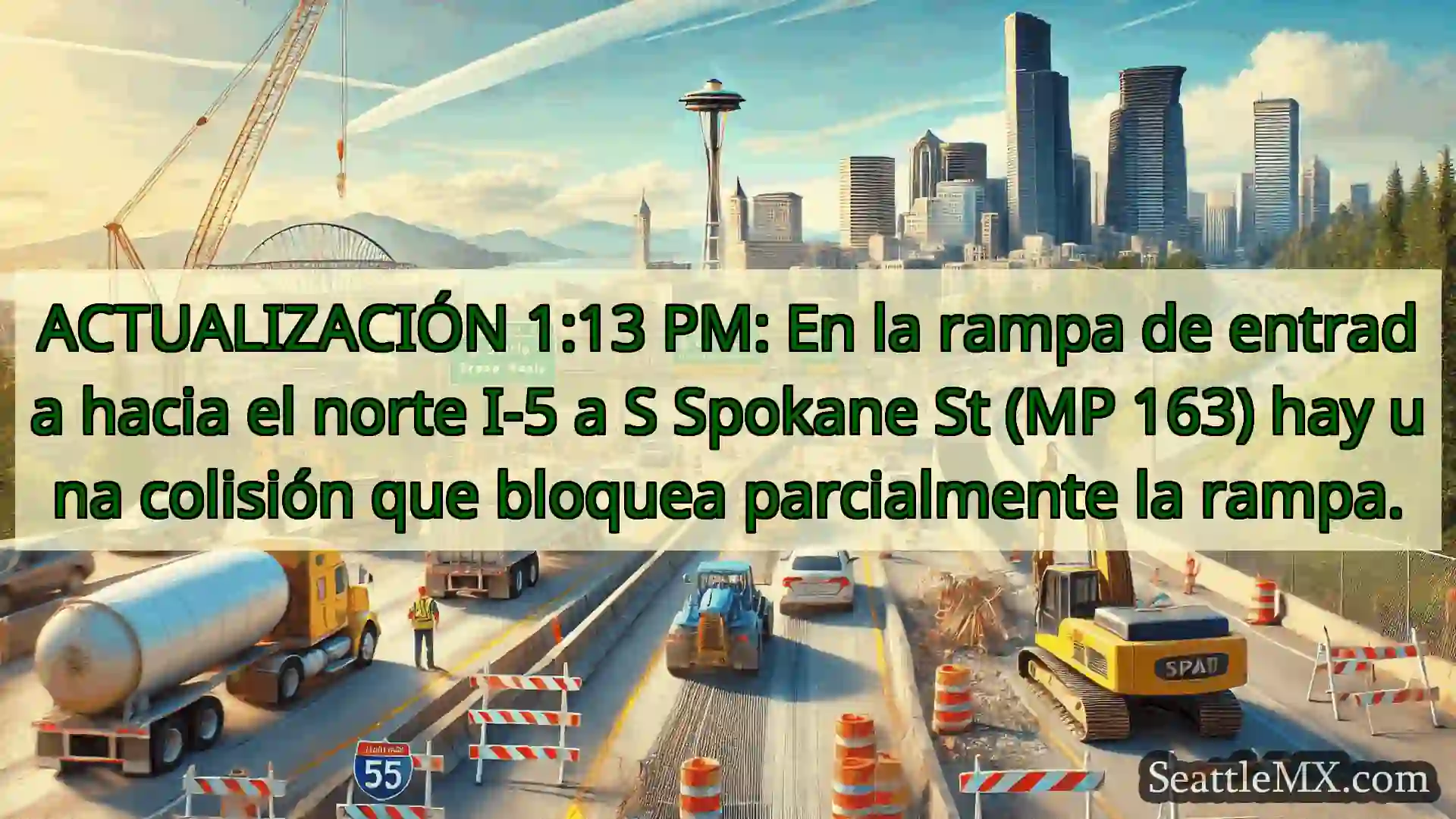 Noticias de transporte de Seattle ACTUALIZACIÓN 1:13 PM: En la rampa