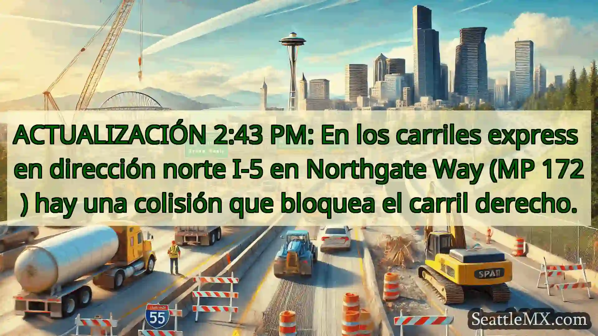 Noticias de transporte de Seattle ACTUALIZACIÓN 2:43 PM: En los